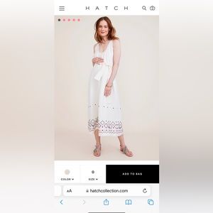 Hatch Maternity Maxi Dress